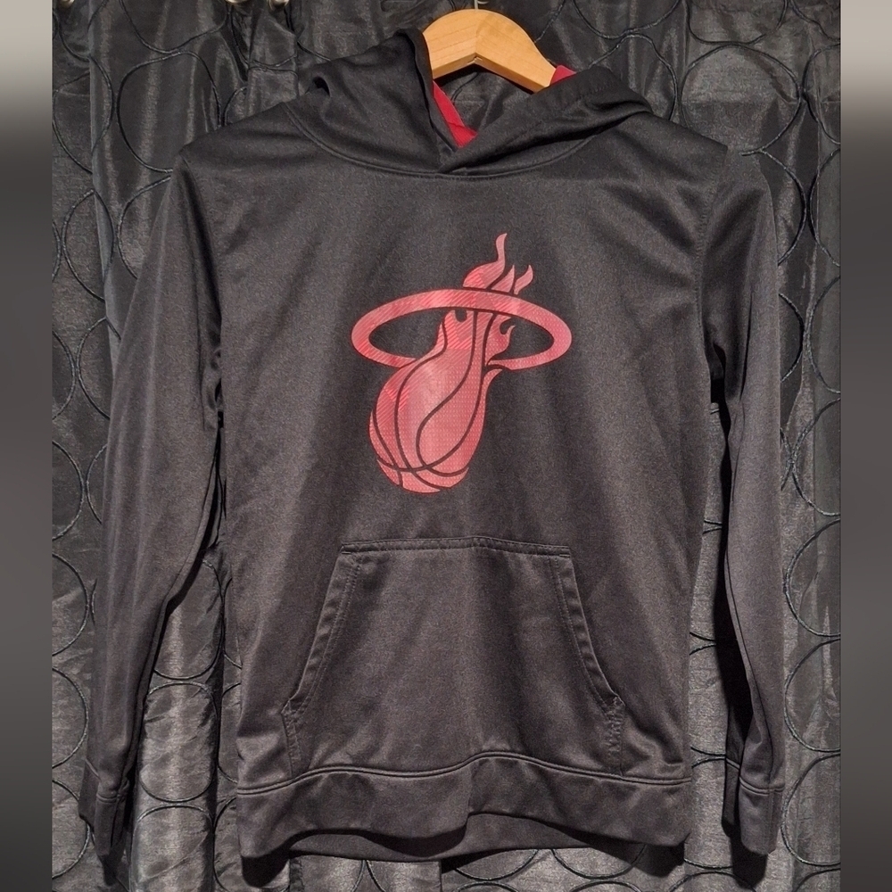 NBA Black and Red Kids Hoodie